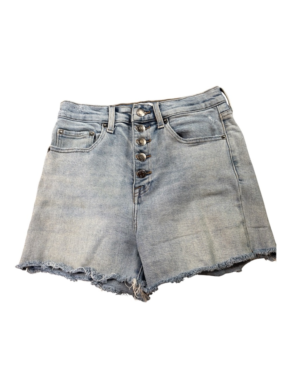 Pistola Button Fly High Rise Jean Shorts. Size 29
